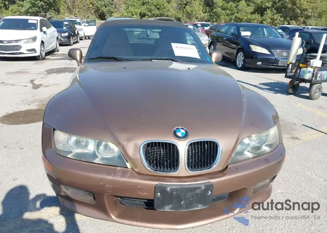 2001 BMW Z3 2.5I from USA, damaged, VIN WBACN33401LM03276